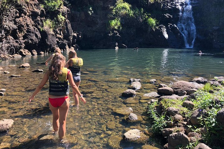 Waterfall swim ‍♀️‍♀️